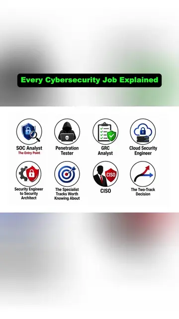 Every Cybersecurity Career Explained Skills Salaries and Career Paths #cybersecu