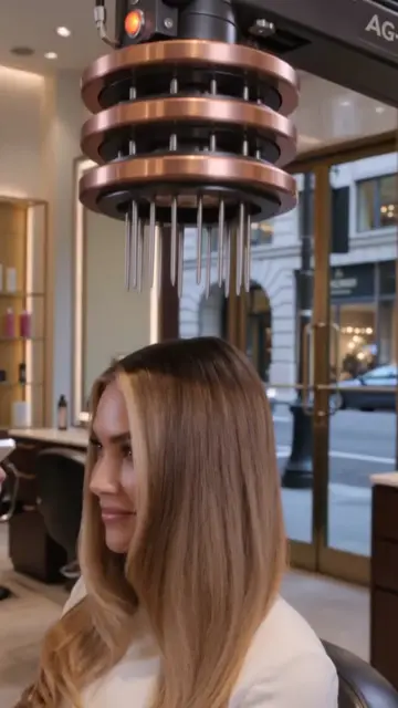 automatic haircut  machine in future amazing transmission#technology  #haircuttr