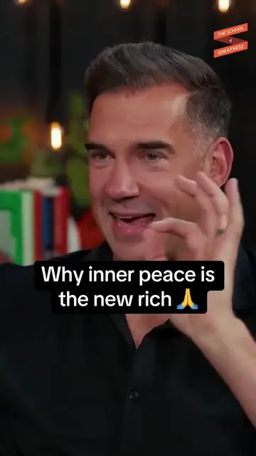 Why inner peace is the new rich 🙏 Do you agree? Let me know in the comments 💛 
