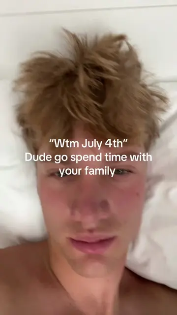 Yeah I just woke up #fyp #july4th #fridaymorning #family #freinds 
