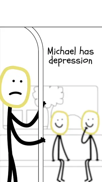 explained ⬇️⬇️⬇️ Depression isn’t always visible. Sometimes the people who seem 