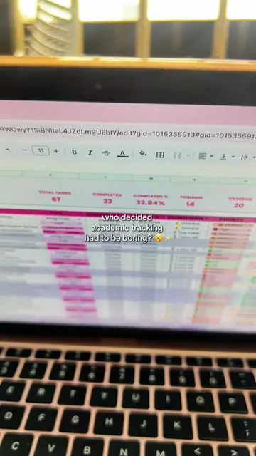 Who decided academic tracking had to be boring? 🥱✨ Not you—with this student ac