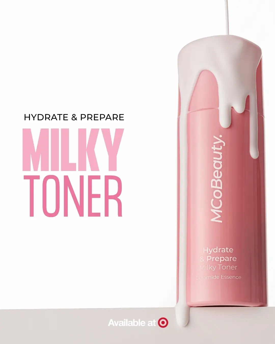 Find the Hydrate & Prepare Milky Toner at @target for $13.99  #MCoBeautyUS #MCoB