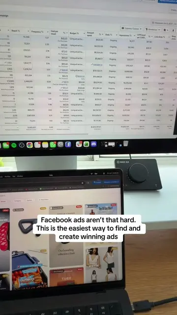 Facebook ad creative strategy.  #facebookads #shopify #ecom #adlibrary 