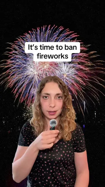 It’s time to ban fireworks 💥 They release harmful pollutants that remain in the