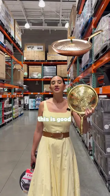 This is good this is bad Home Edition @costco 🏠🍳🛌 @ptal.usa Copper Frying Pan