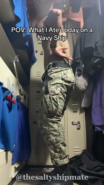 Three meals, one ship. This is Navy life #military #miltok #navy #fyp #America25