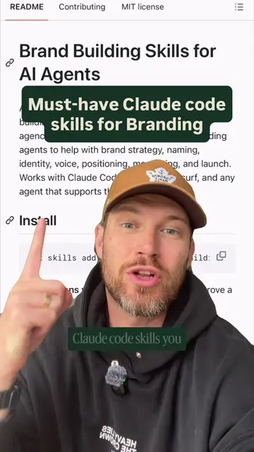 10/10 branding skills for Claude code & Codex #ai #claude #claude #claudecode #c