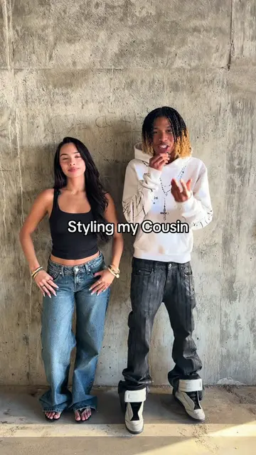 Styling my cousin #mexico #fyp #fashion #cousin #viral @PRECIOUS CONDEZA 