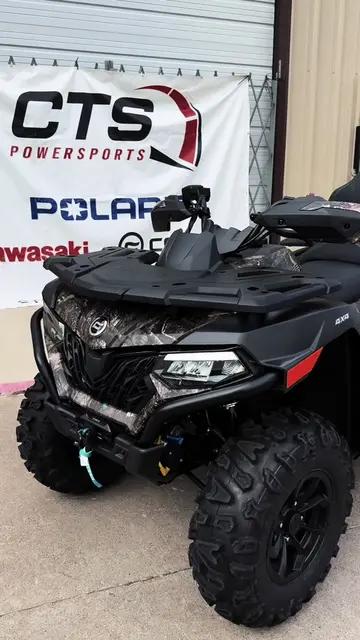 Check out this 2026 CFMOTO CForce 600 Touring—built for the trails with room for
