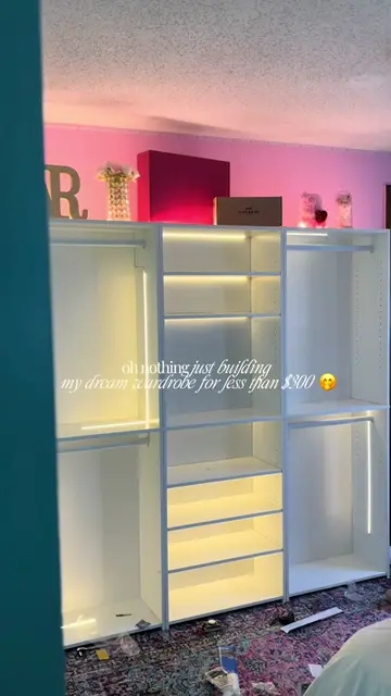 Luxury on a budgetttt I am so excited for this new wardrobe 🤭🤭 content and inf