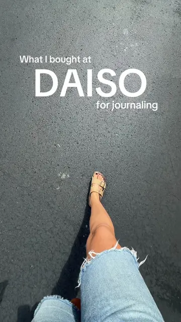 Daiso hates to see me coming. #daisofinds #stationary #journaltok 