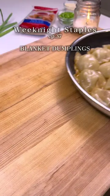 Blanket Dumplings 🥟 These dumplings definitely live up to the hype. They’re by 