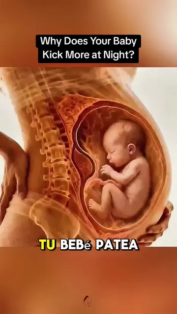 😳 Why Does Your Baby Kick More at Night? #LearnOnTikTok #viral #pregnancy #preg