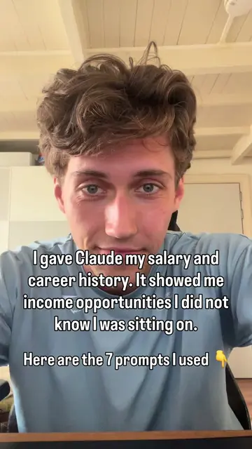 I gave Claude my full career history and it showed me where my experience is act