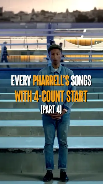 Every Pharrell's Songs With 4-Count Start (Part 4)🔥#pharrellwilliams #theneptun