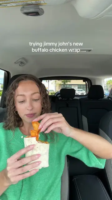 trying the buffalo chicken wrap from jimmy john’s and apparently I have been mis