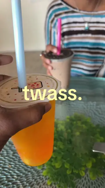 to us🧋@gabby💜  #boba 