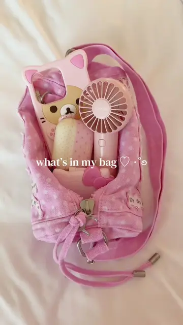 i love this bag so much already ˚.⋆꒰১ ໒꒱⋆.˚ from: @VSPINK || #pinkaesthetic #for