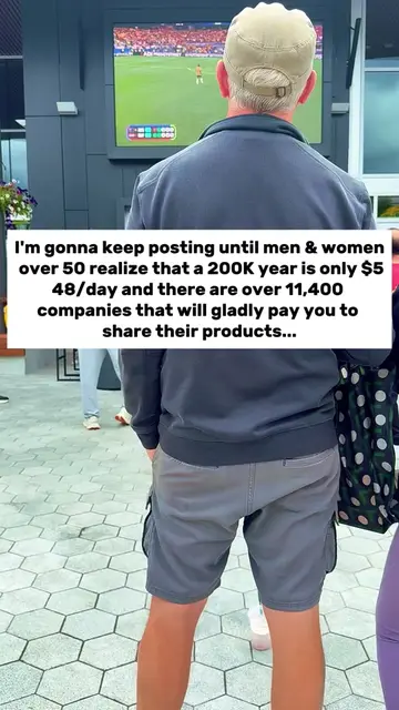 👇😎 If you're over 40... You probably grew up believing one job was enough. Wor