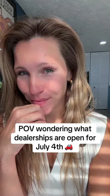 Are any dealerships open on July 4th? #dealershiplife #automotive #usedcars #car