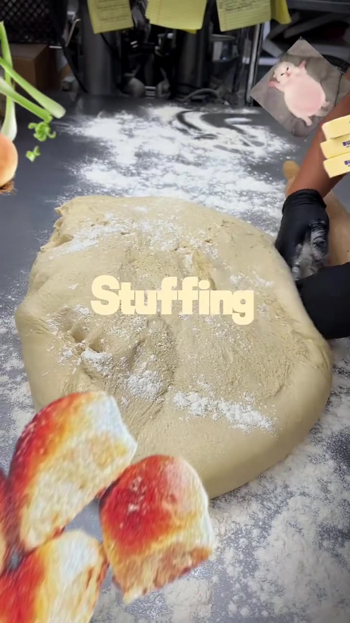 Stuffing Rolls alongside Gingerbread Cinnamon Rolls are out tonight online to or