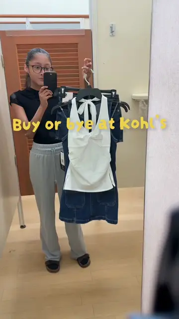What yall think? 🤍 #khols #OOTD #buyorbye #haul @Kohl’s 