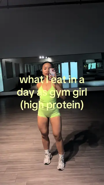 what I eat in a day as a gym girlyyyyy (high protein)  one thing about me im not