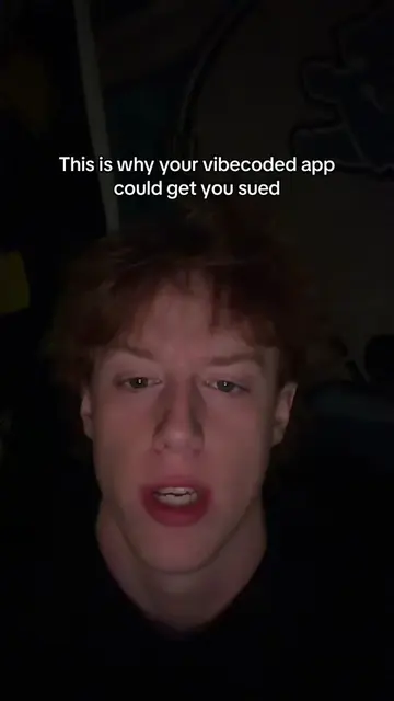 Don’t get sued boys. #vibecode #vibecoding #aitools #fyp 