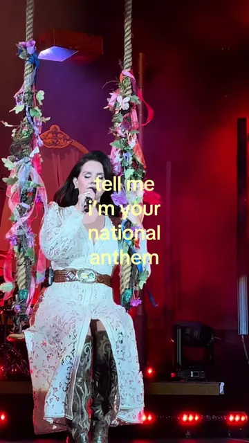 all rise for the national anthem #lana #lanadelrey #nationalanthem #fourthofjuly