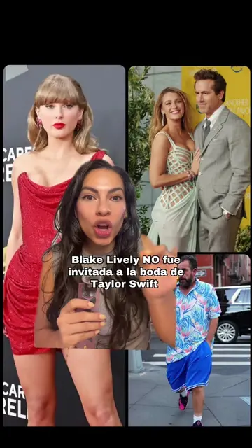 ‼️Blake Lively NO fue invitada a la boda de Taylor Swift‼️ #taylorswift #entrete