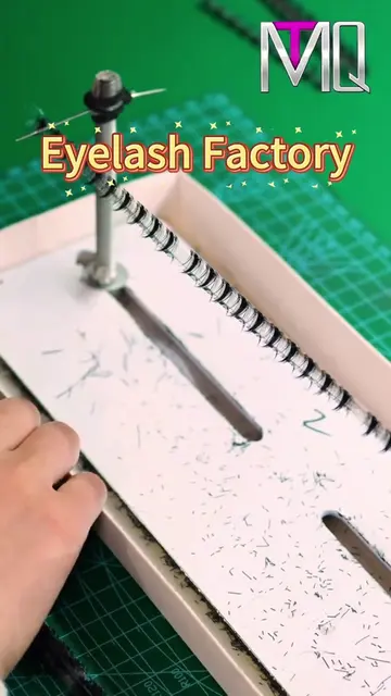 How Cluster Lashes Are Made Step by Step in Our Factory #Manufacturer #clusterla