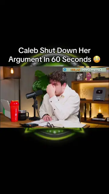 Caleb Shut Down Her Argument In 60 Seconds 😳 #fyp #financialaudit #calebhammer 