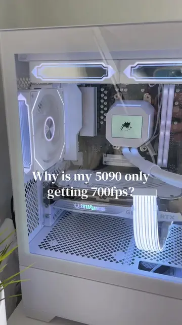 Why is my 5090 only getting 700fps? #gpu #help #pc #fps #techtok 