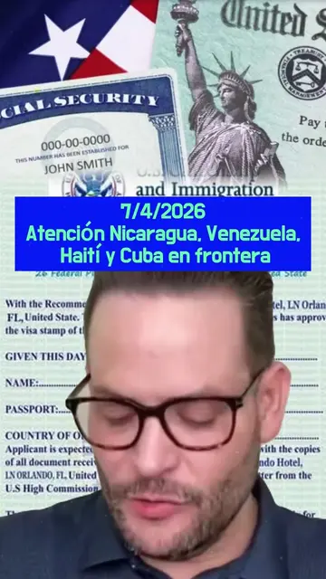 Atención Nicaragua, Venezuela, Haití y Cuba en frontera #cbpone #asilo #venezola
