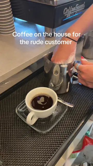 Our speciality 🫣😂☕️ #fyp #soapy #zerotolerance #coffeeshop #oatmilk 