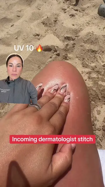 PSA don’t forget your sunscreen today 🫡 #tanning #skintok stitch with lorenayki