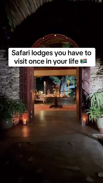 Add these lodges to your bucket list 🥹🦒 South Africa excels when it comes to s