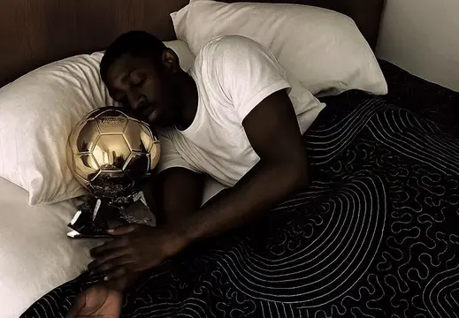 Ousmane ballon d'or 🇫🇷⚽️✨ II 2nd ballon d'or🔜🔜 II #footballedit #Soccer #bal