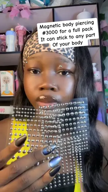 Fake body piercing #magnetic #bodypiercing #fakepiercing #nosepiercing #piercing