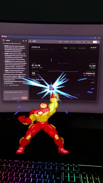 this is how I made my Jarvis look like Iron-Man’s Jarvis. the full build guide a