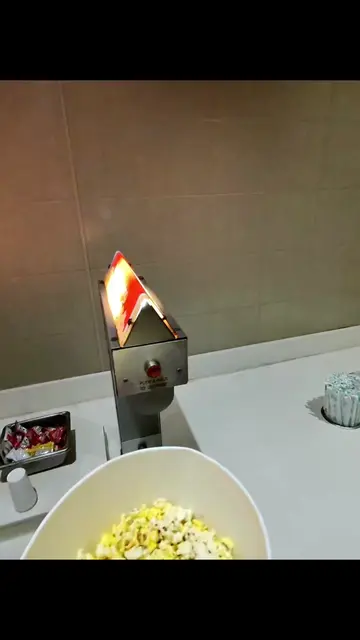 also i wipe down the area with a napkin after and clean up any spilled popcorn! 