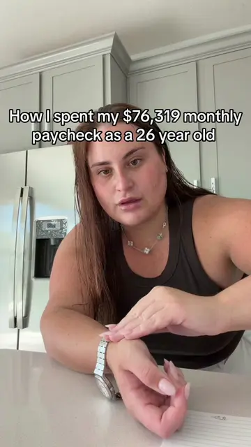 Spending my $76,319 monthly paycheck as a 26 year old #finance #fyp #motivation 