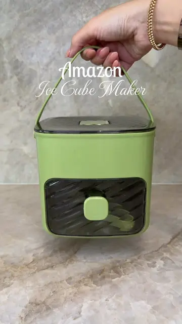 🔗In Bio! Ice Cube Maker 🧊💚 #amazonhome #amazonkitchen #kitchenmusthave #icecu