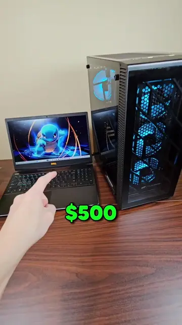 $500 Gaming Laptop vs $500 Gaming PC! #gaminglaptop #laptop #gamingpc #pc #pcgam