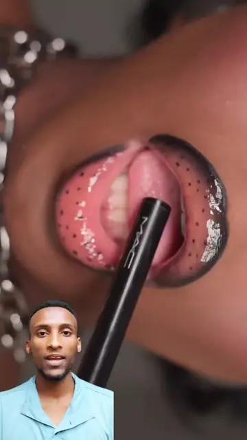 Post 32 | Lip art will forever humble me! A polka dot lippie! another fun lip co