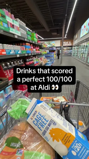 these drinks scored a perfect 100/100 at aldi 👀 save this for your next aldi ru