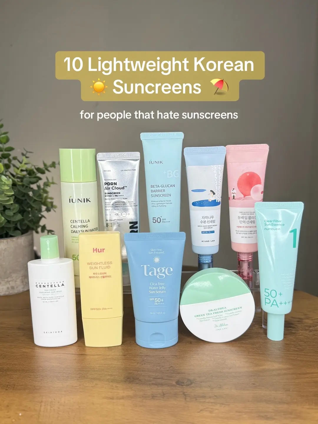 Here are 10 sunscreens I recommend for people who hate sunscreens. These are all