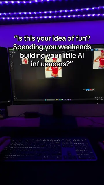 What you blame me for 🤣 hate the game! #aiinfluencers #comfyui #aiworkflow #aip