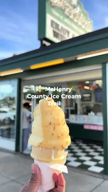 Summer bucket-list 🤝 McHenry County Ice Cream Trail 📍 Eight locally owned ice 